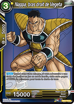 Nappa, bras droit de Vegeta