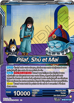 Pilaf, Shû et Mai