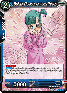 Bulma, Poursuivant ses Rêves