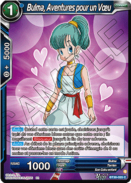 Bulma, Aventures pour un Vœu
