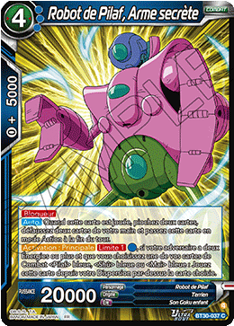 Robot de Pilaf, Arme secrète