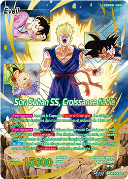 Son Gohan SS, Croissance fiable