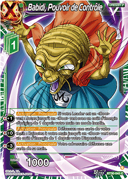 Babidi, Pouvoir de Contrôle