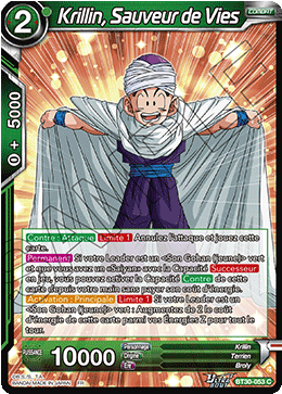 Krillin, Sauveur de Vies