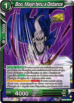 Boo, Majin tenu à Distance