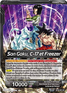 Son Goku, C-17 et Freezer