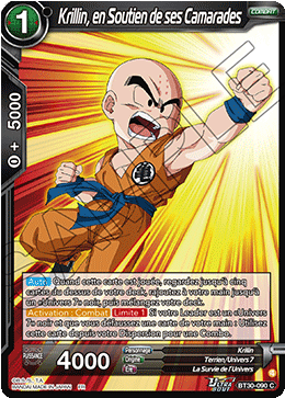 Krillin, en Soutien de ses Camarades