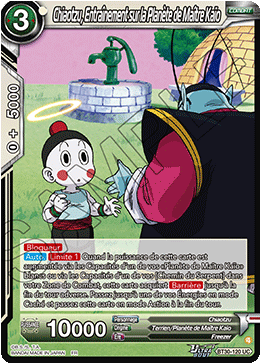 Chiaotzu, Entraînement sur la Planète de Maître Kaïo