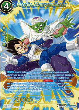 Piccolo, Mauvais Acteur