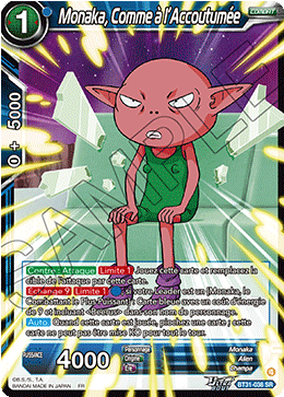 Monaka, Comme à l’Accoutumée