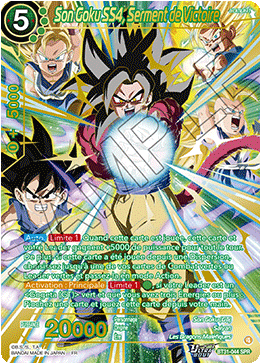 Son Goku SS4, Serment de Victoire