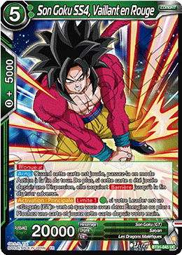 Son Goku SS4, Vaillant en Rouge