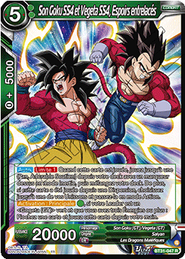 Son Goku SS4 et Vegeta SS4, Espoirs entrelacés