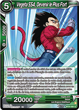 Vegeta SS4, Devenir le Plus Fort