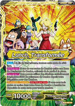 Lunch, Transformée