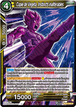 Copie de Vegeta, Instincts inaltérables