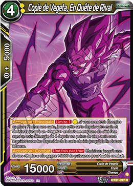 Copie de Vegeta, En Quête de Rival