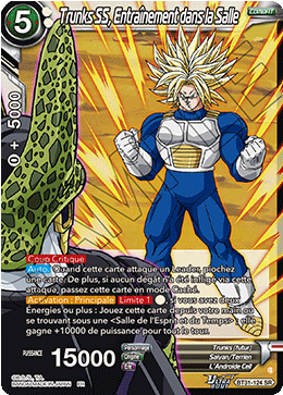 Trunks SS, Entraînement dans la Salle