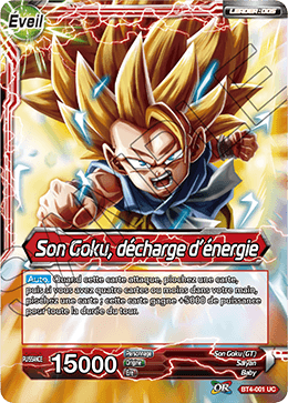 Son Goku, décharge d’énergie