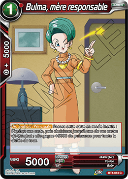 Bulma, mère responsable