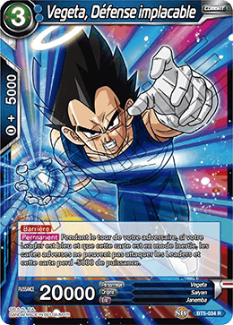 Vegeta, Défense implacable