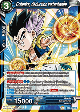 Gotenks, déduction instantanée