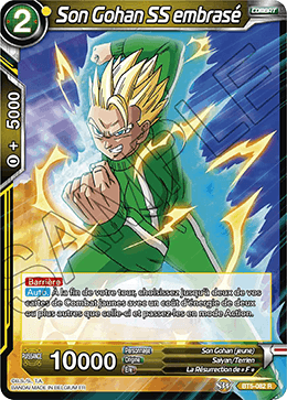 Son Gohan SS embrasé