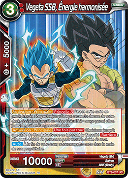 Vegeta SSB, Énergie harmonisée