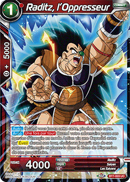 Raditz, l’Oppresseur