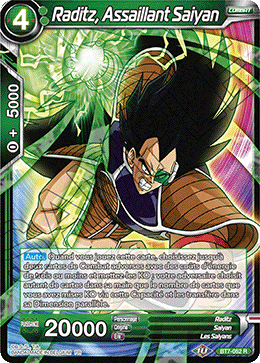 Raditz, Assaillant Saiyan