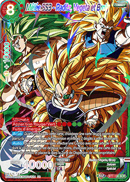 Mêlée SS3 - Raditz, Vegeta et Broly