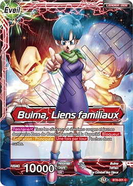 Bulma, Liens familiaux