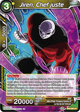 Jiren, Chef juste