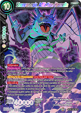 Shenron noir, Affliction éternelle