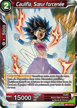 Caulifla, Sœur forcenée