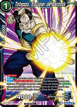 Toteppo, Équipier de Bardock