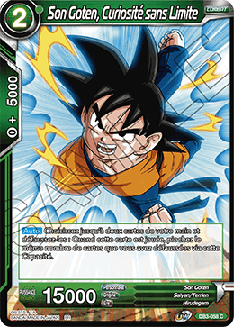 Son Goten, Curiosité sans Limite