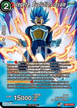 Vegeta, Évolution royale