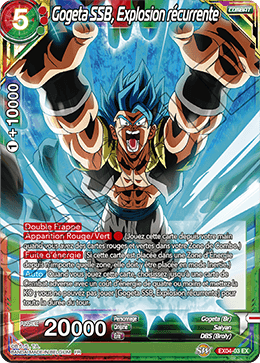 Gogeta SSB, Explosion récurrente