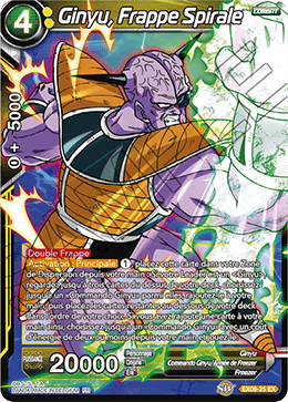 Ginyu, Frappe Spirale