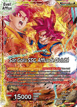 Son Goku SSG, Afflux de Divinité