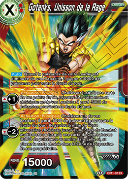 Gotenks, Unisson de la Rage