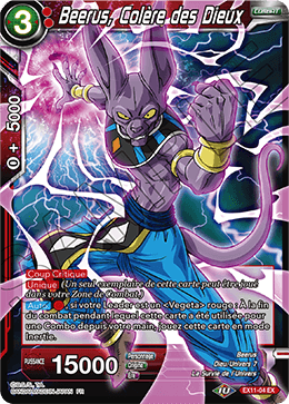 Beerus, Colère des Dieux