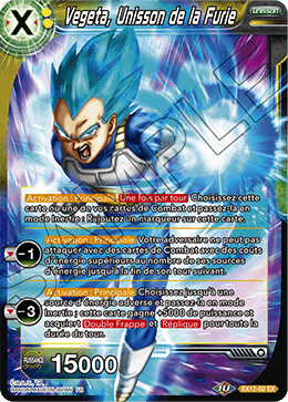 Vegeta, Unisson de la Furie