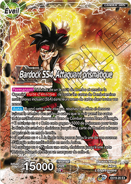 Bardock SS4, Attaquant prismatique