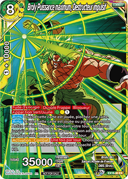 Broly Puissance maximum, Destructeur impulsif