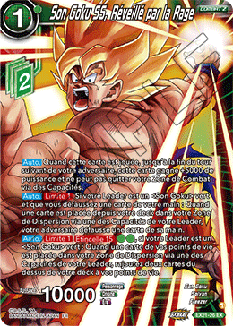 Son Goku SS, Réveillé par la Rage