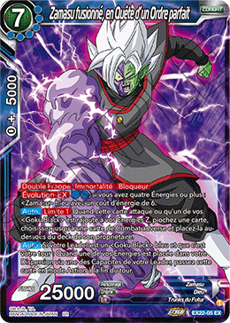 Zamasu fusionné, en Quête d’un Ordre parfait