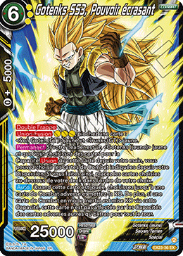 Gotenks SS3, Pouvoir écrasant