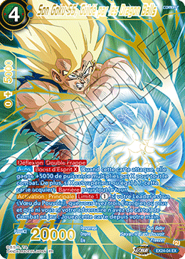 Son Goku SS, Guidé par les Dragon Balls